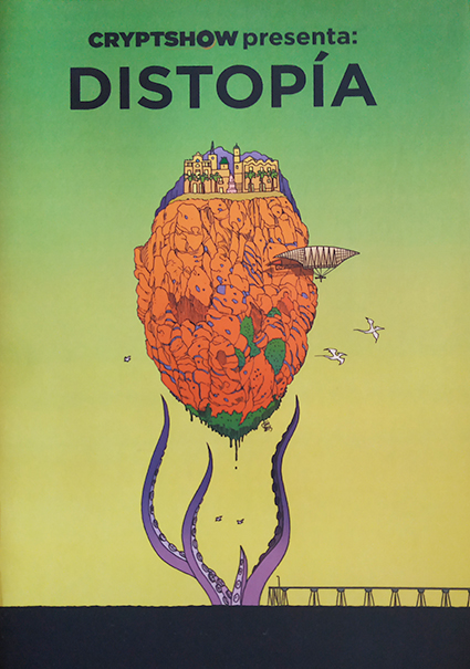 Portada de Cryptshow presenta: Distopías